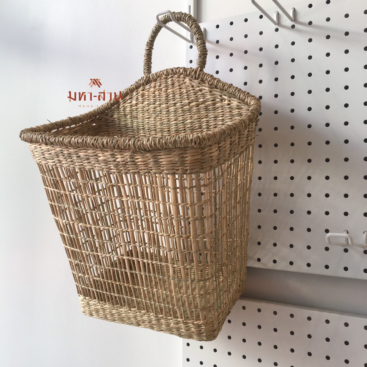 ตะกร้าผ้าแขวน🟤