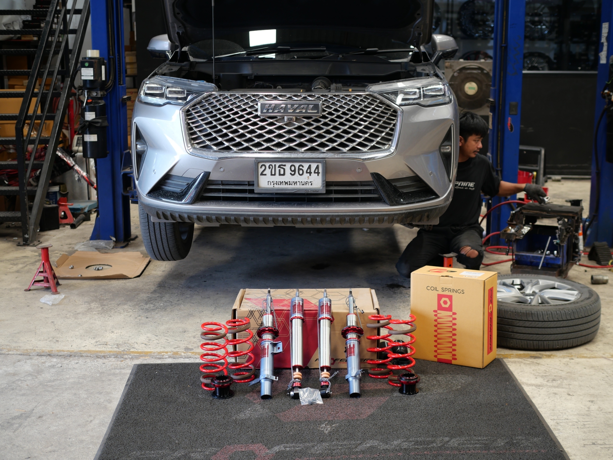 โช๊ค PROFENDER ใส่ HAVAL H6 ปรับนุ่ม16 ระดับที่ STEP9