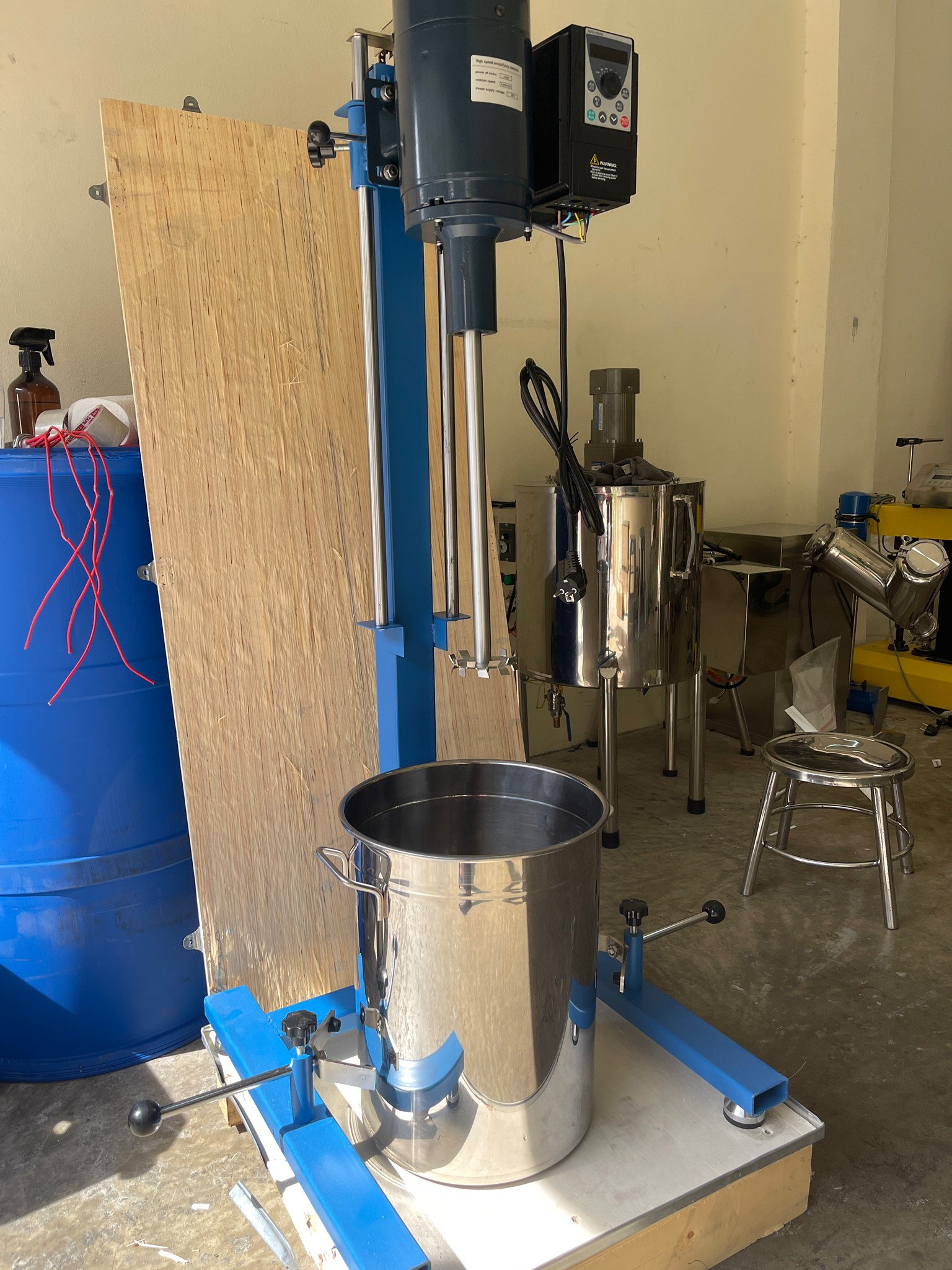 16466 HR-1100JFS เครื่องกวนผสมของเหลว เครื่องกวนครีม mixer (หม้อ2ชั่นต้องซื้อแยก)