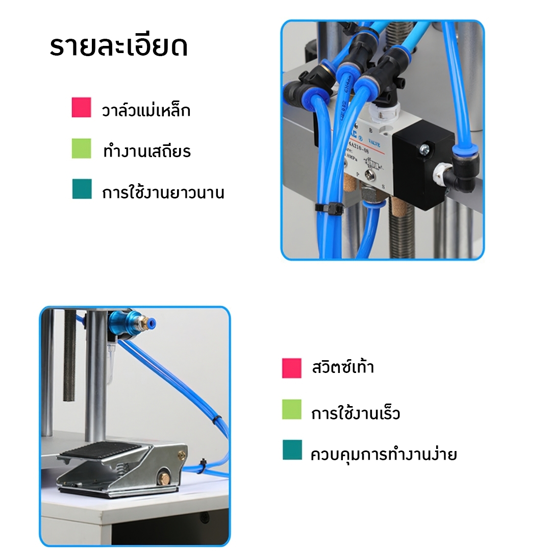 🌈15920 เครื่องหนีบปิดขอบฝาขวดน้ำหอม กึ่งอัตโนมัติ สะดวกไม่ต้องออกแรง รุ่น CYT-01