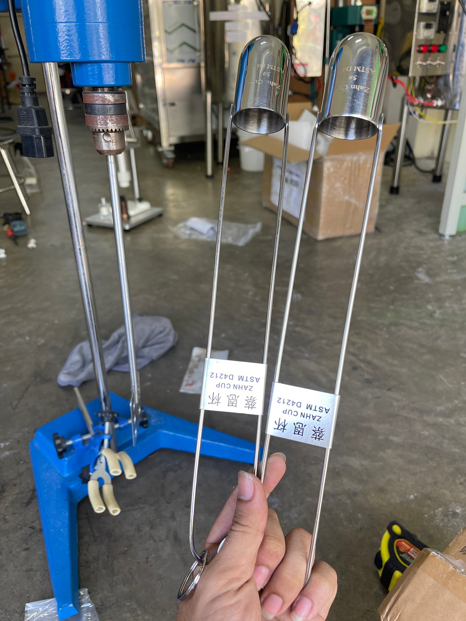 🌈12286 อุปกรณ์วัดความหนืดแบบถ้วย ZAHN