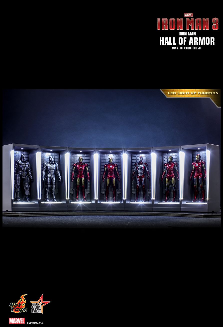 IRON MAN HALL OF ARMOR 12 CM