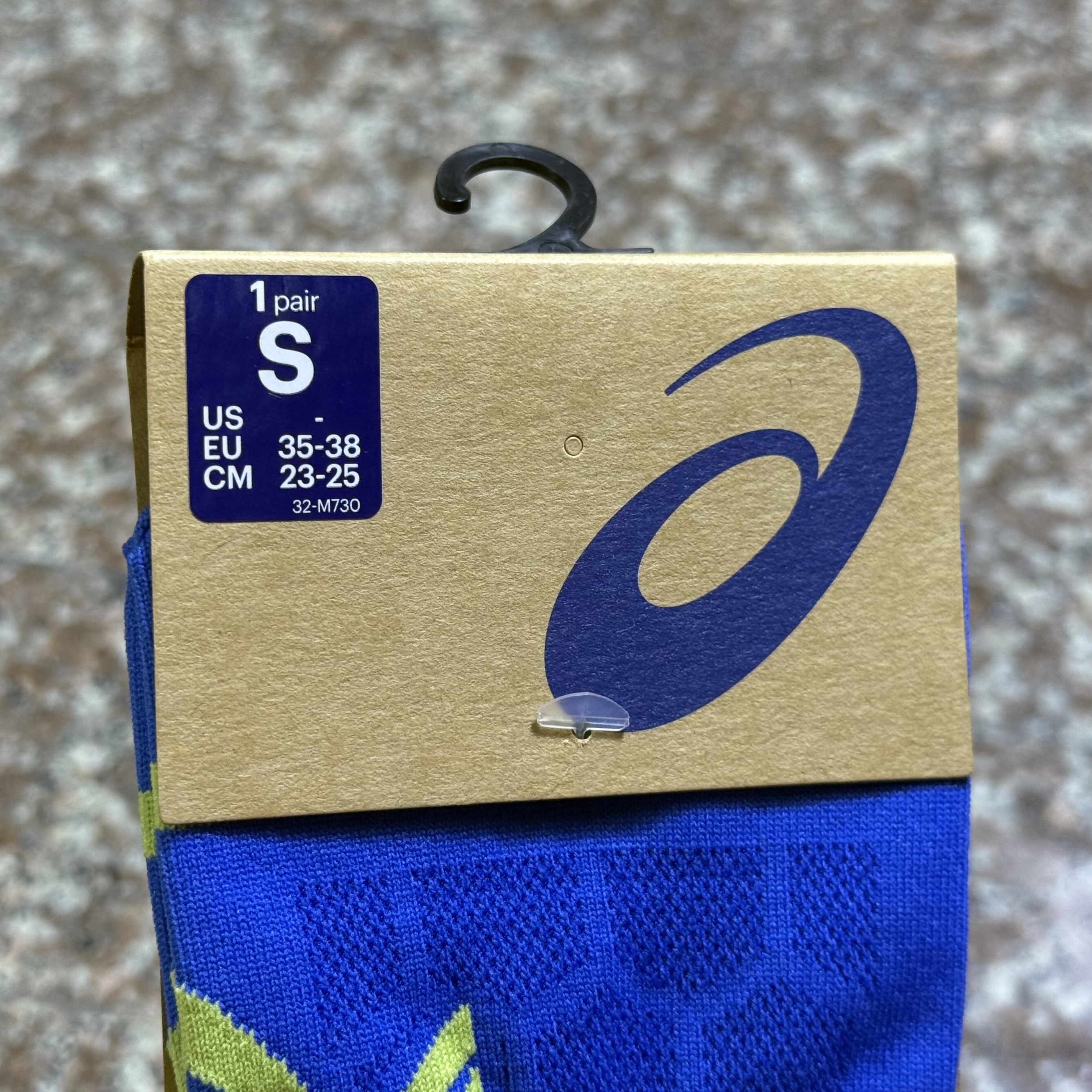 ถุงเท้าวิ่ง ASICS Run Light Single Tab Running Socks ‘BLUE’ (S,M,L)