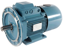 มอเตอร์ ABB 0.75KW 1HP 4P 1500rpm รุ่น 80M4BM2QA หน้าแปลน B5/B14