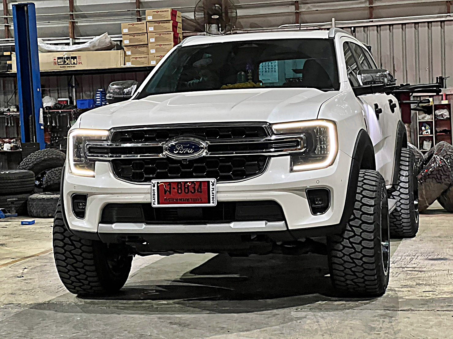 FORD EVEREST NEXTGEN ชุมพร แต่งทรงเมกาที่ STEP9