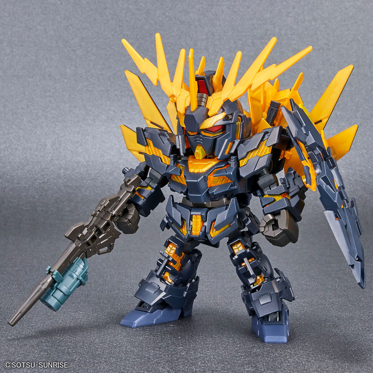SD GUNDAM CROSS SILHOUETTE UNICORN GUNDAM 02 BANSHEE (DESTROY MODE)&BANSHEE NORN PARTS SET
