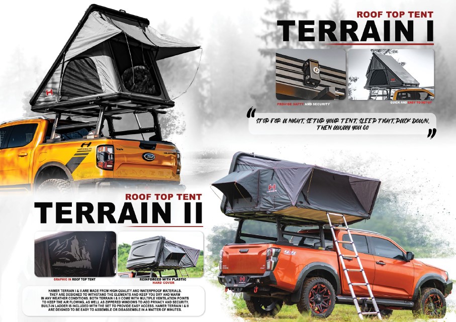 ROOF TOP TENT TERRAIN I & II