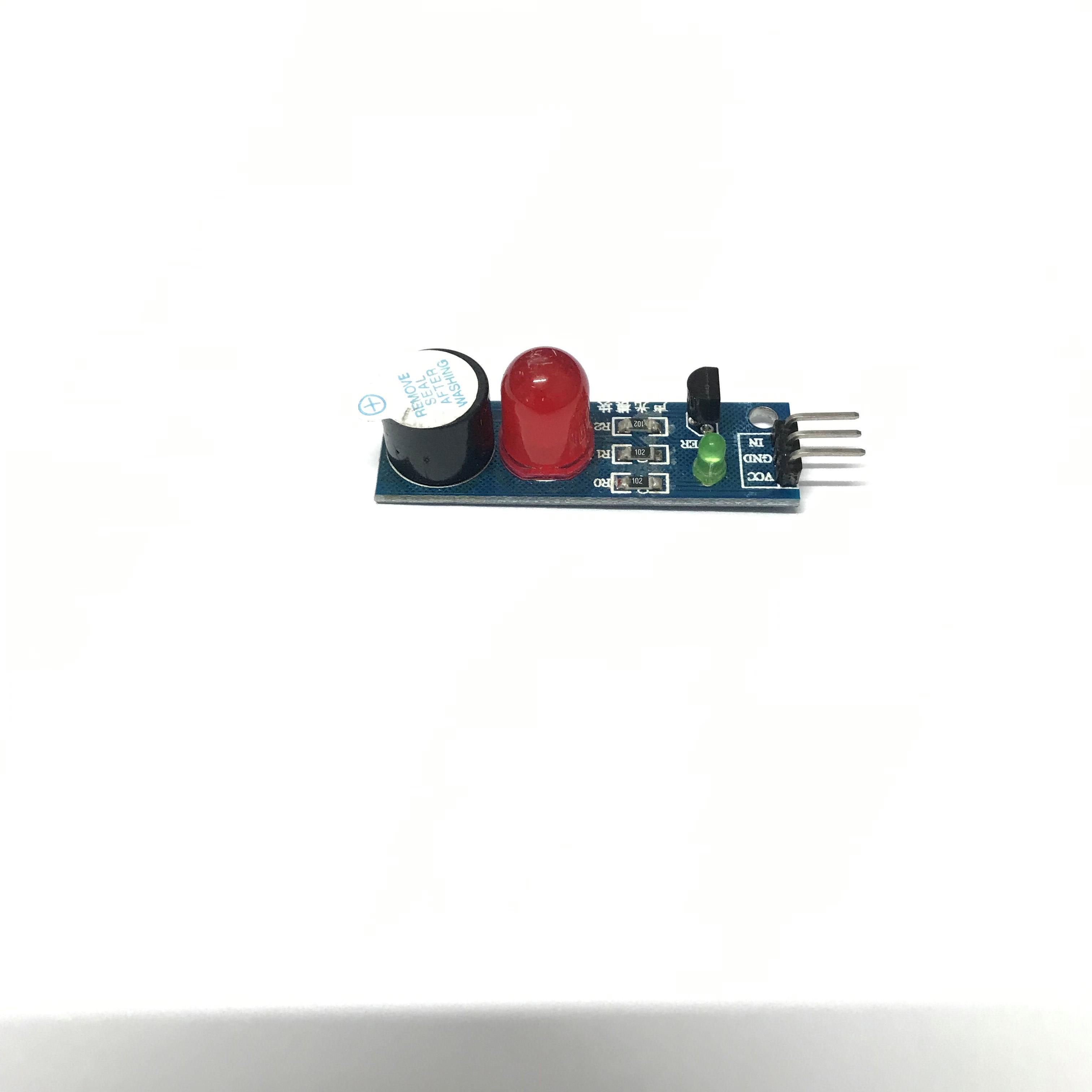 โมดูลแจ้งเตือนด้วยเสียงBuzzerและแสงไฟ (LED Sound and Light Alarm module)