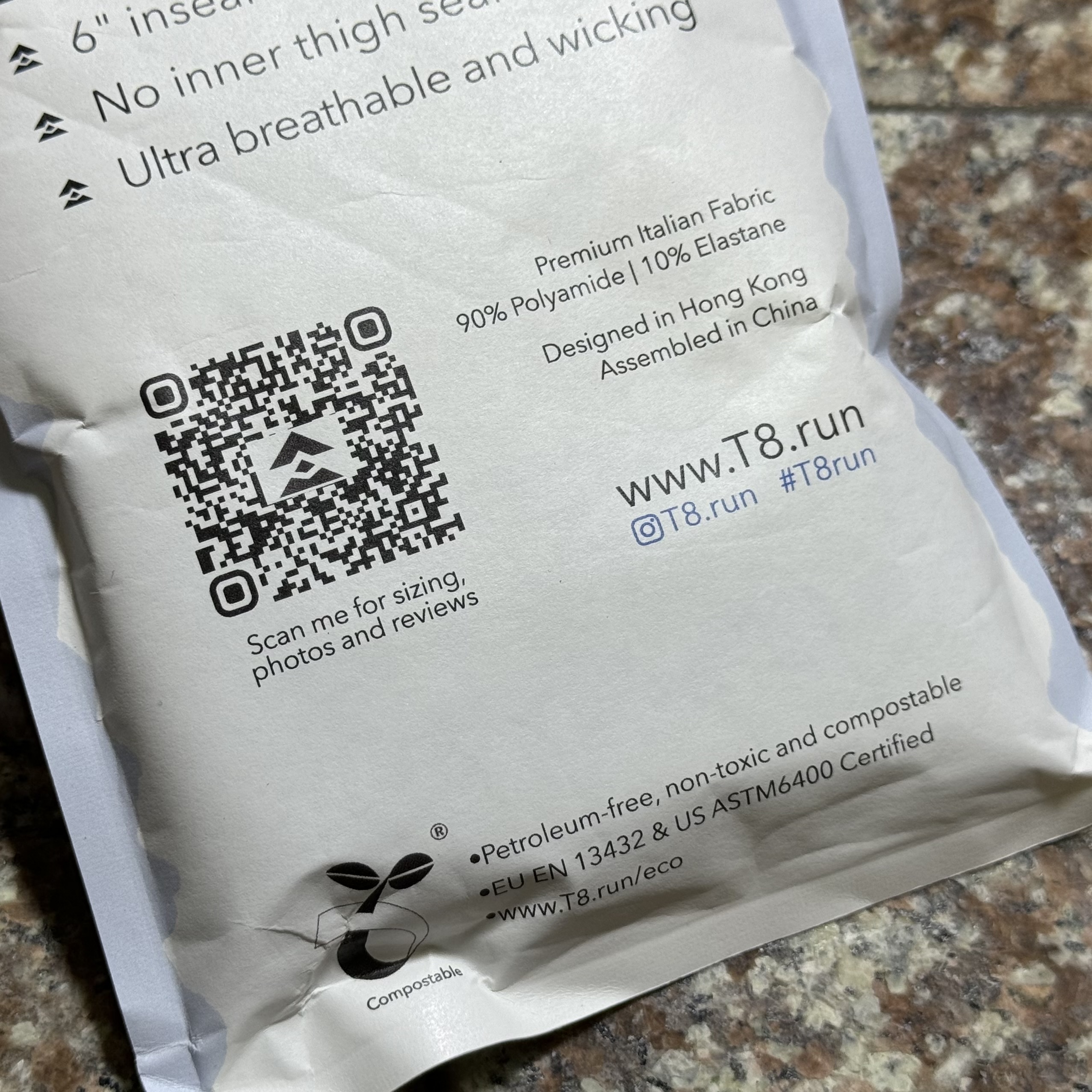 กางเกงใน วิ่ง T8 Commandos V2 Running (XS,S,M)