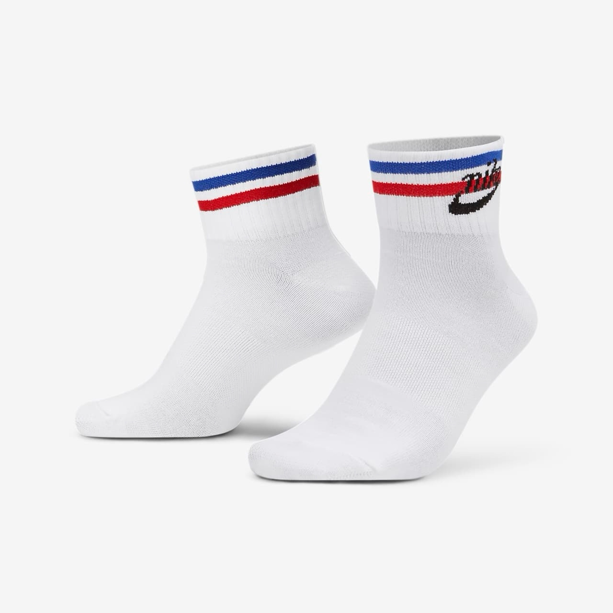 ถุงเท้า Nike EveryDay Essential Graphic Socks #แพค3คู่ (L)