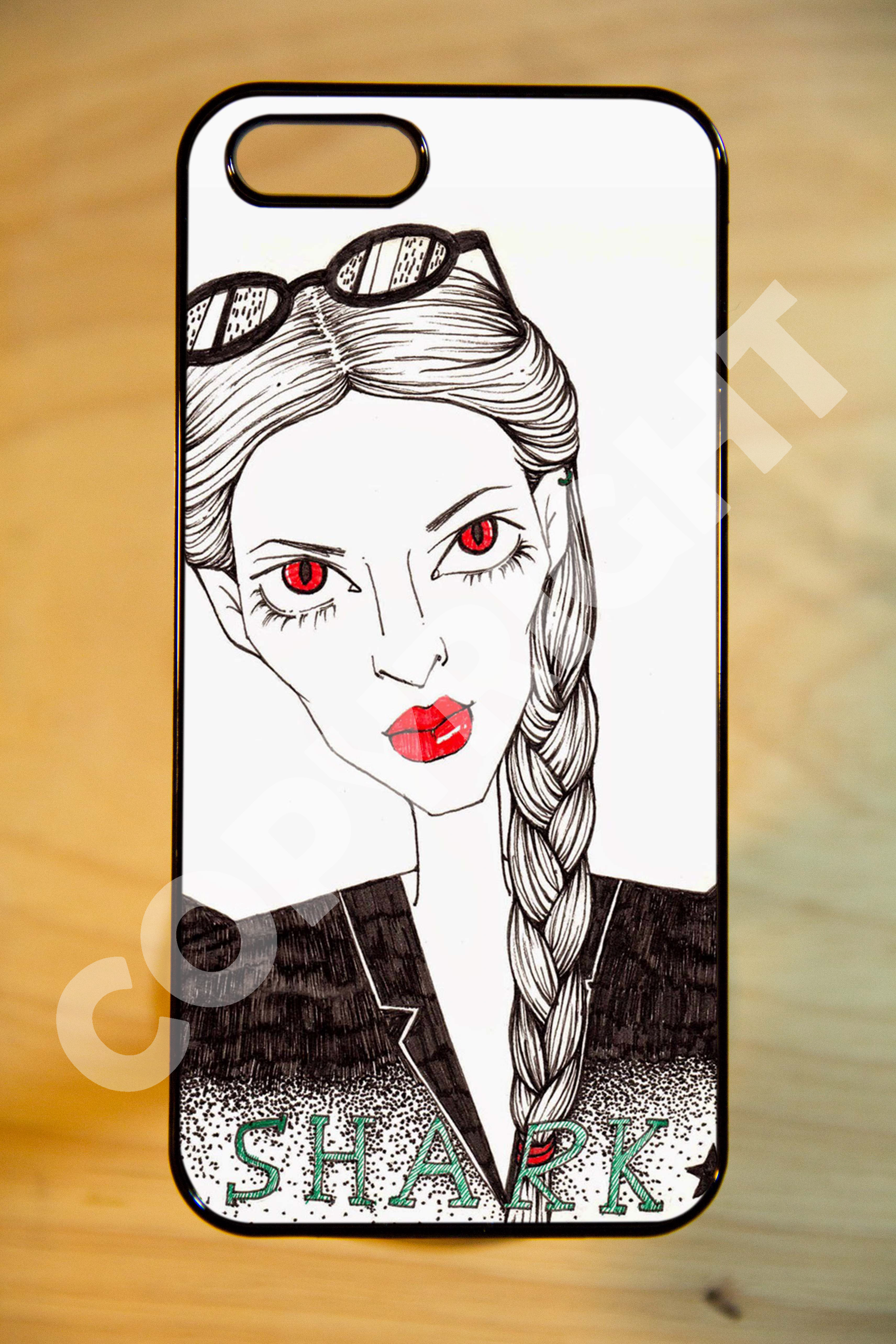 เคสสั่งทำ - ลายผู้หญิง อาร์ตๆ