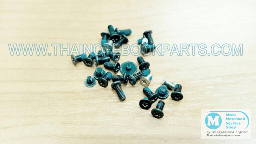 MT08534 ชุดน๊อตสกรูโน๊ตบุ๊ค Dell Inspiron 14 3000 model P53G Screw Set (มือสอง) 2