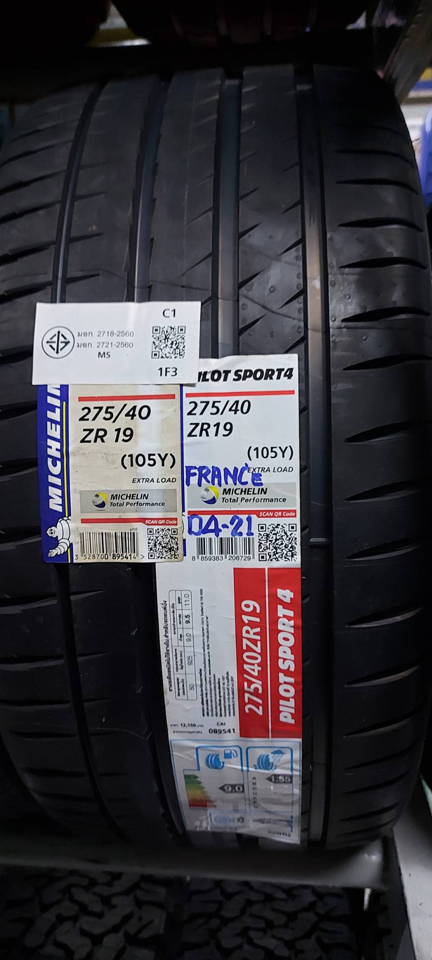 MICHELIN PILOTSPORT4 275/40-19 ราคาที่STEP9