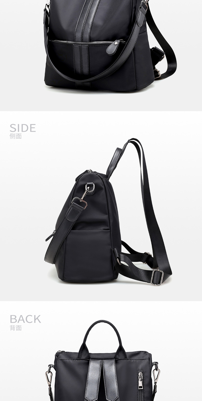 เกาหลีหญิงใหม่ไนลอนผ้า Oxford กระเป๋าเดินทางกระเป๋าสะพายกระเป๋าเป้สะพายหลังอเนกประสงค์ (1273 สีเทากับสีเหลืองมัลติฟังก์ชั่)