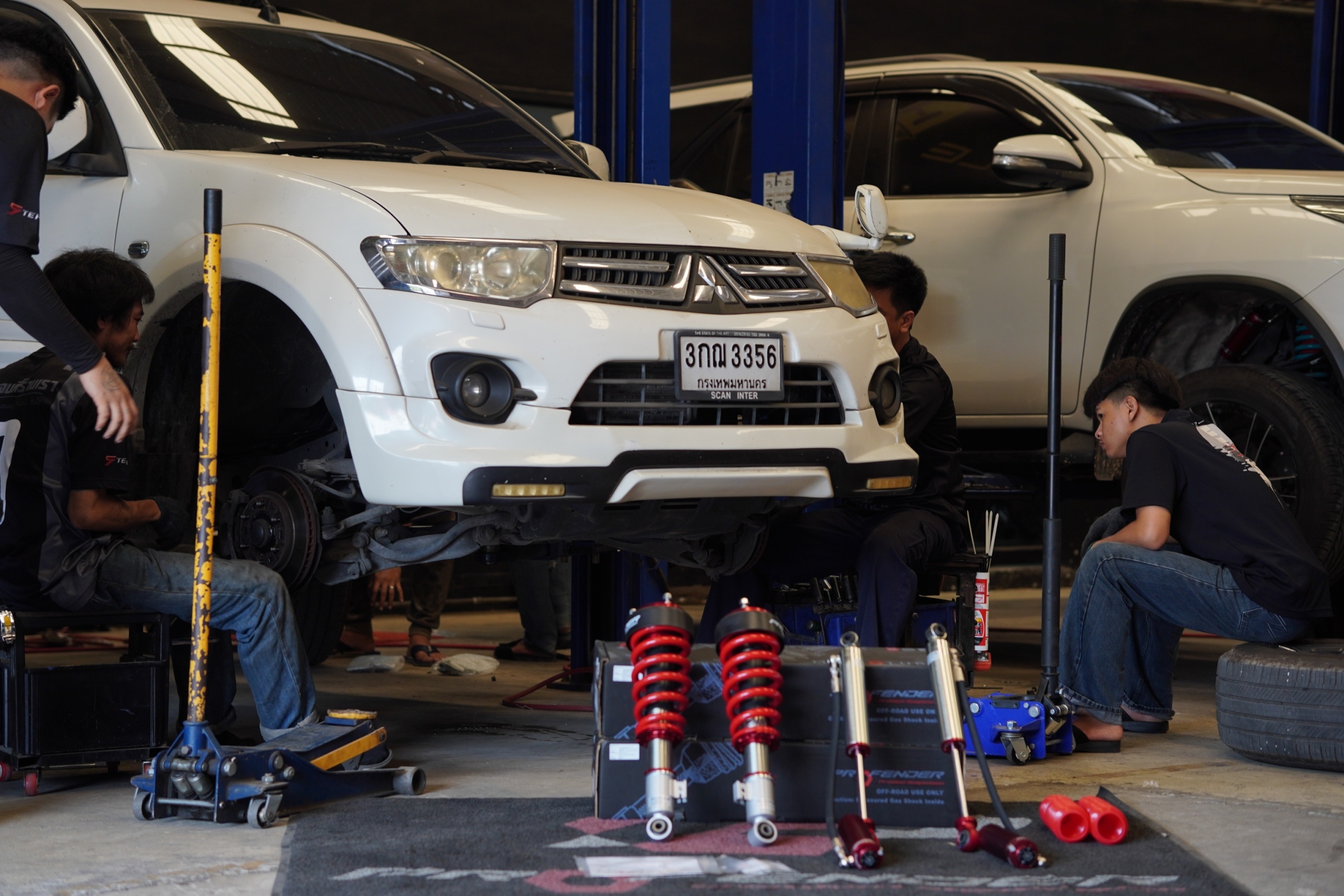 หน้า QUEEN หลัง SUBTANK ใส่ PAJERO ที่ STEP9