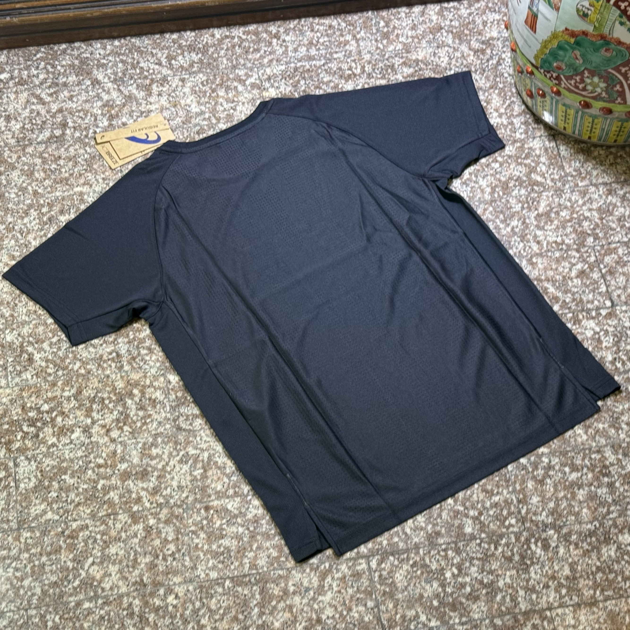 เสื้อวิ่ง ASICS ActiBreeze Jacquard Knit Running Shirt ‘BLACK’ (S,M)