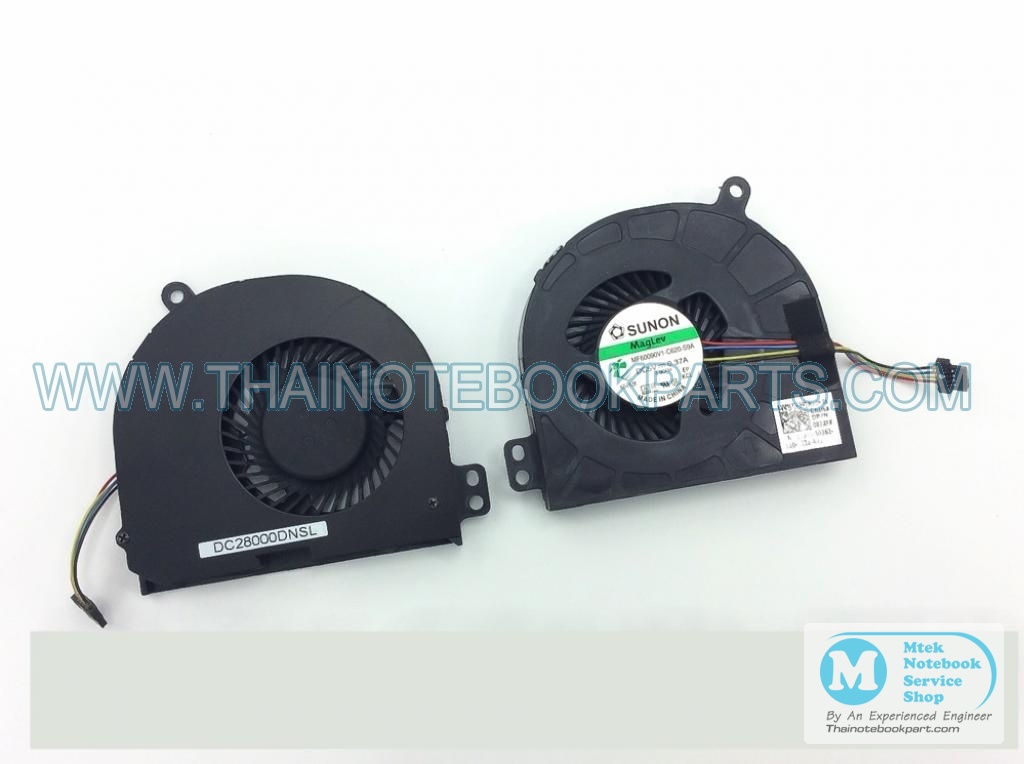 MT03025 พัดลมระบายความร้อนโน๊ตบุ๊ค DELL Latitude E5440 E5540 Laptop Part 87XFX 087XF Cooling Fan (สินค้าใหม่) (B) 1