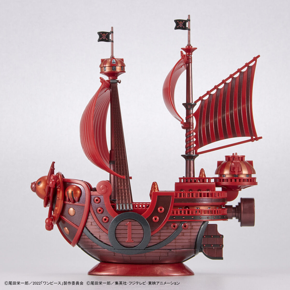 GRAND SHIP COLLECTION THOUSAND SUNNY COMMEMORATIVE COLOR VER OF FILM RED