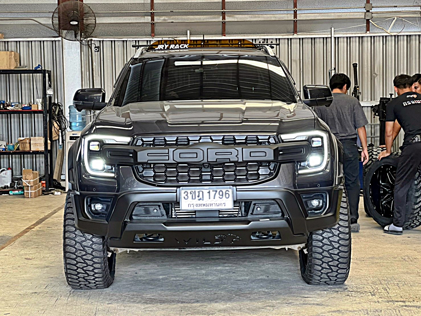 #FORD_RANGER_NEXTGEN ทำทรงเมกาที่ STEP9