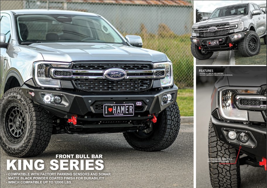 KING SERIES FRONT BULL BAR