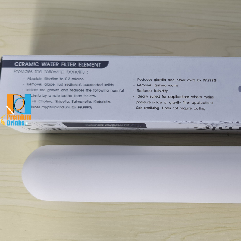 ไส้กรองเซรามิค หัวเกลียว ยี่ห้อ Aquatek