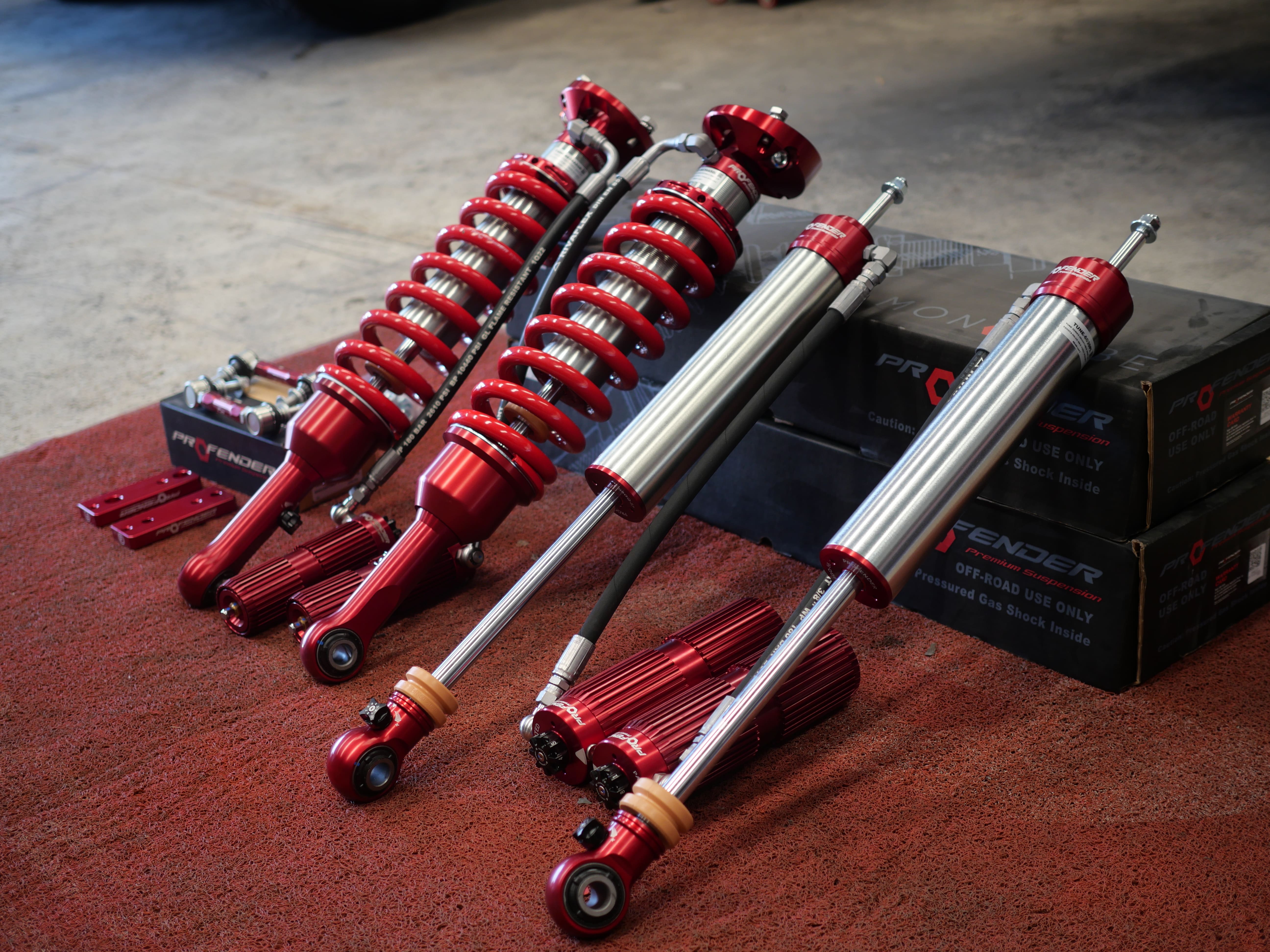 ชุดโช๊คอัพ Profender รุ่น Tune Series 2WAYS สำหรับรถ Toyota Revo GR-S