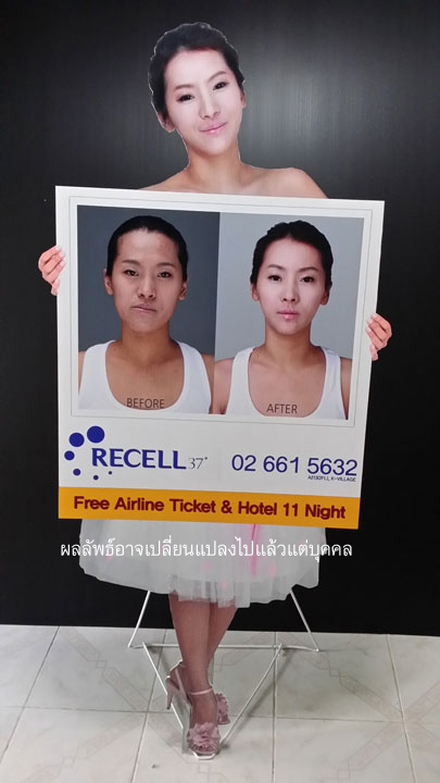 standee ขาเหล็ก