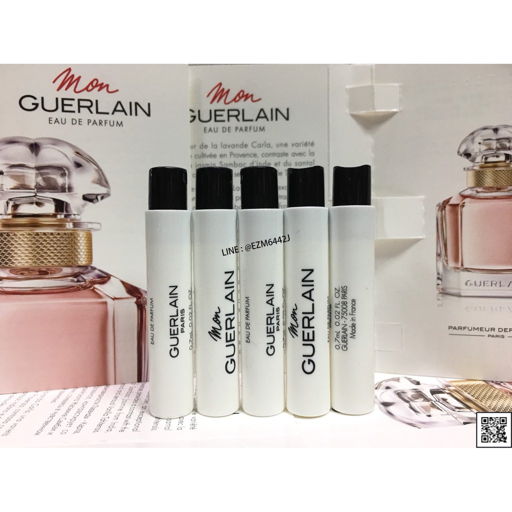 น้ำหอมแท้ VIAL GUERLAIN MON LE NOUVEAU PARFUM SPRAY FOR WOMEN 0.7 ML ของใหม่