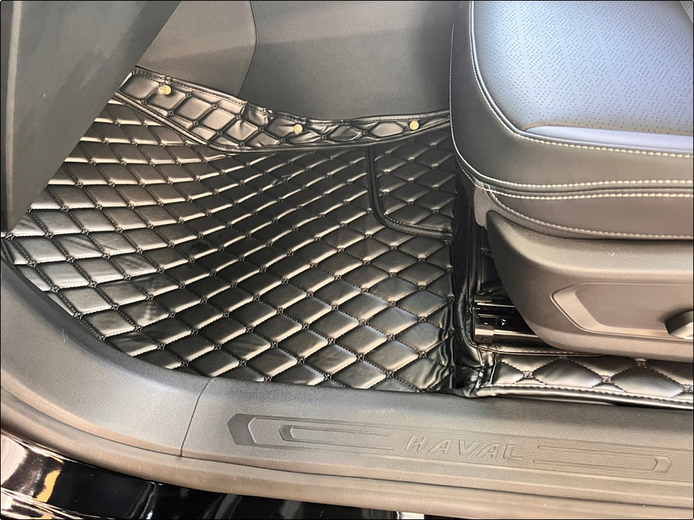 พรมรถยนต์6D GWM HAVAL JOLION 2022 พรม6D เข้ารูป เต็มคัน ในรถ 3ชิ้น