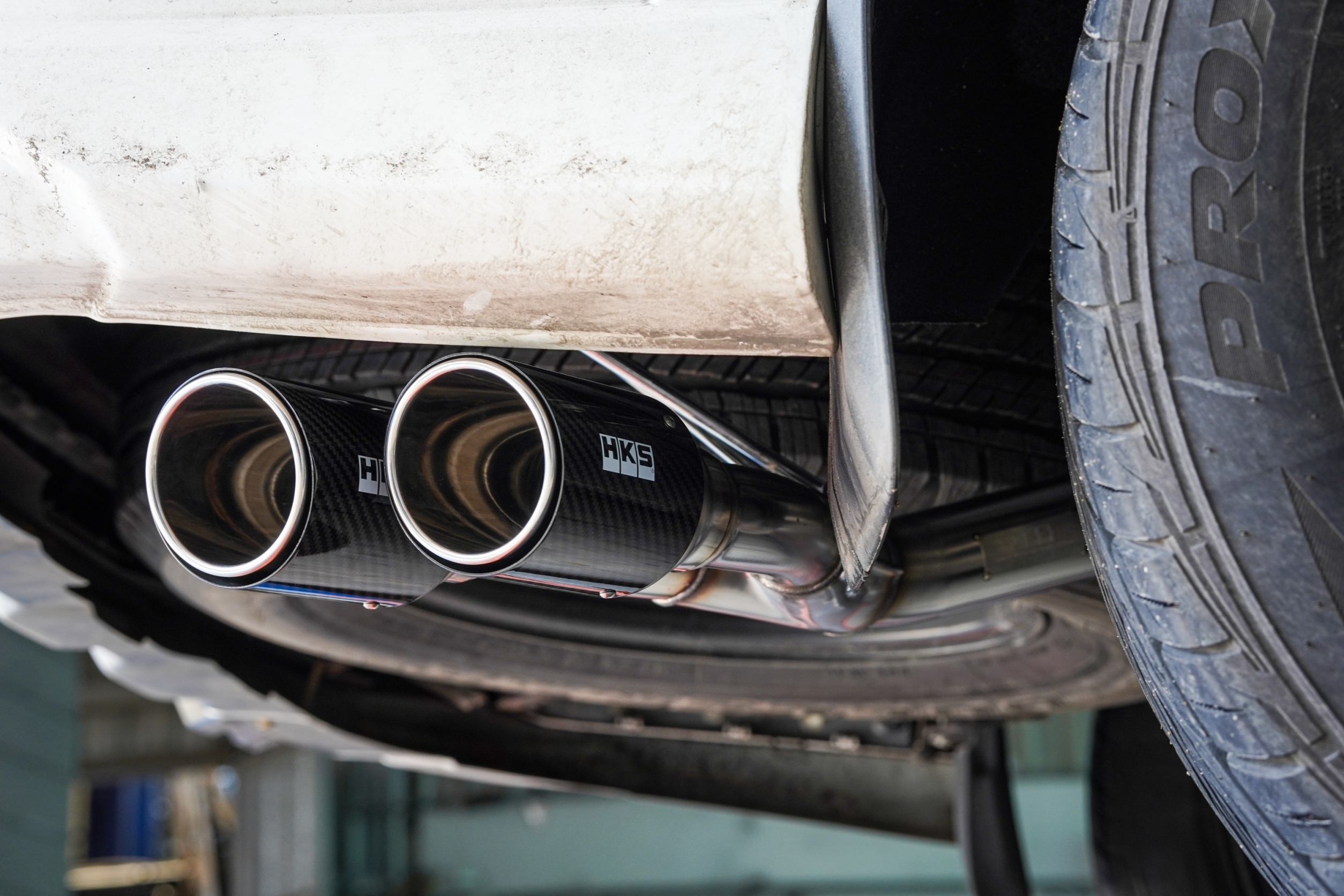 ท่อ HKS ปลายคู่ออกข้าง ใส่ EVEREST NEXTGEN ของแท้ที่ STEP9