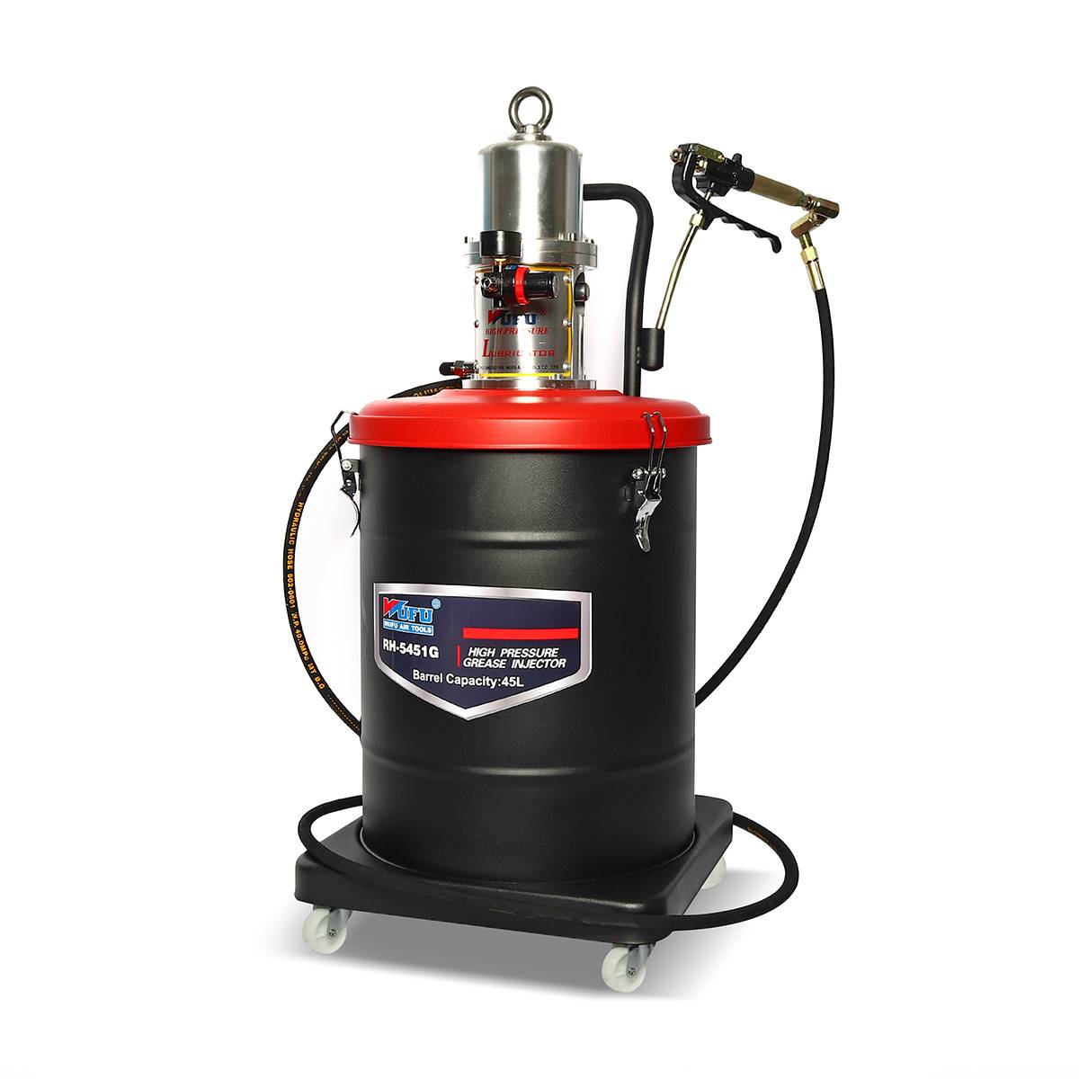 RH-5451G ถังอัดจารบีใช้ลม 45L (50:1)