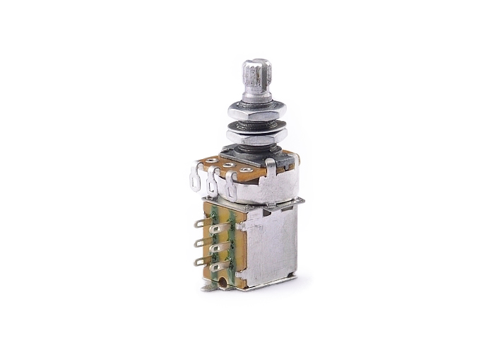 พอทโวลุ่มโทนกีตาร์ ตัดคอยล์ Gotoh Push-Pull (G Factory) ดึงขึ้นกดลง
