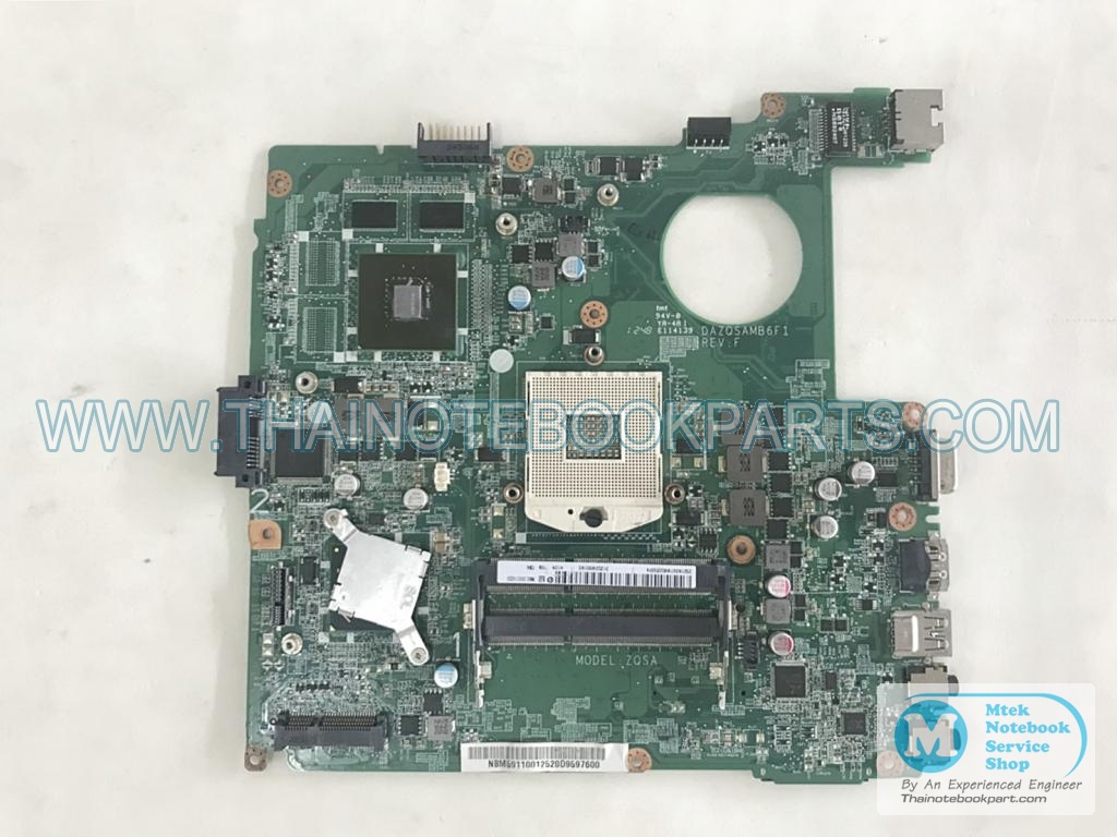 MT08501 เมนบอร์ดโน๊ตบุ๊คเสีย Acer V3 471 V3 471g E1 471g E1 431g ใช้เป็นอะไหล่ในการซ่อม Mainboard Notebook spart