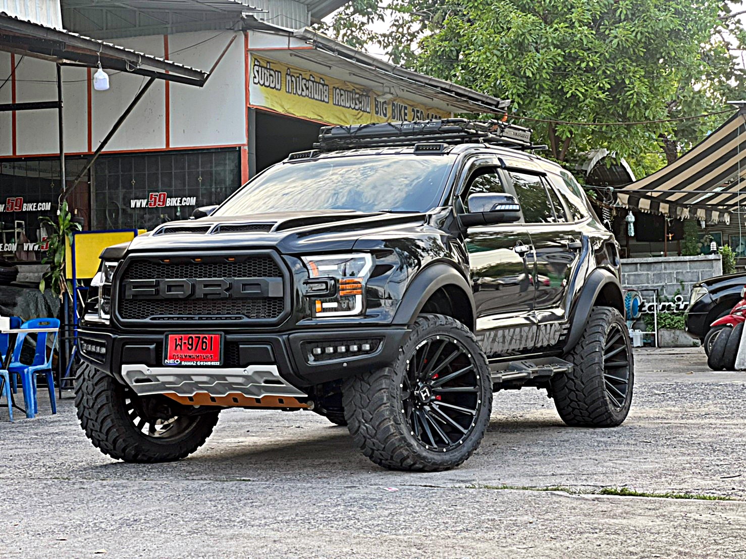 FORD EVEREST ล้อแท้ HOSTILE H123