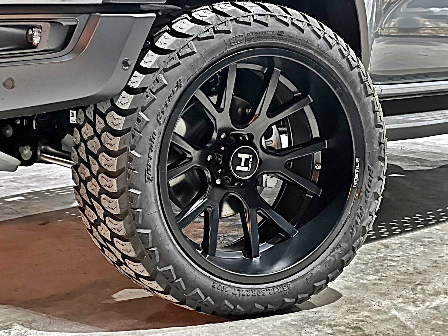 ส่งงาน RAPTOR V6 หล่อจบ ที่ Step9 ล้อแท้ HOSTILE H113