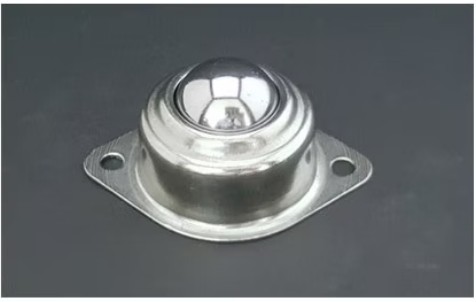 Ball transfer unit (ลูกบอลลำเลียงหรือล้ออิสระ) แบบหน้าแปลนวงรี ลูกกลิ้งล้อเส้นผ่านศูนย์กลาง 25.4 มม. BTF-25A