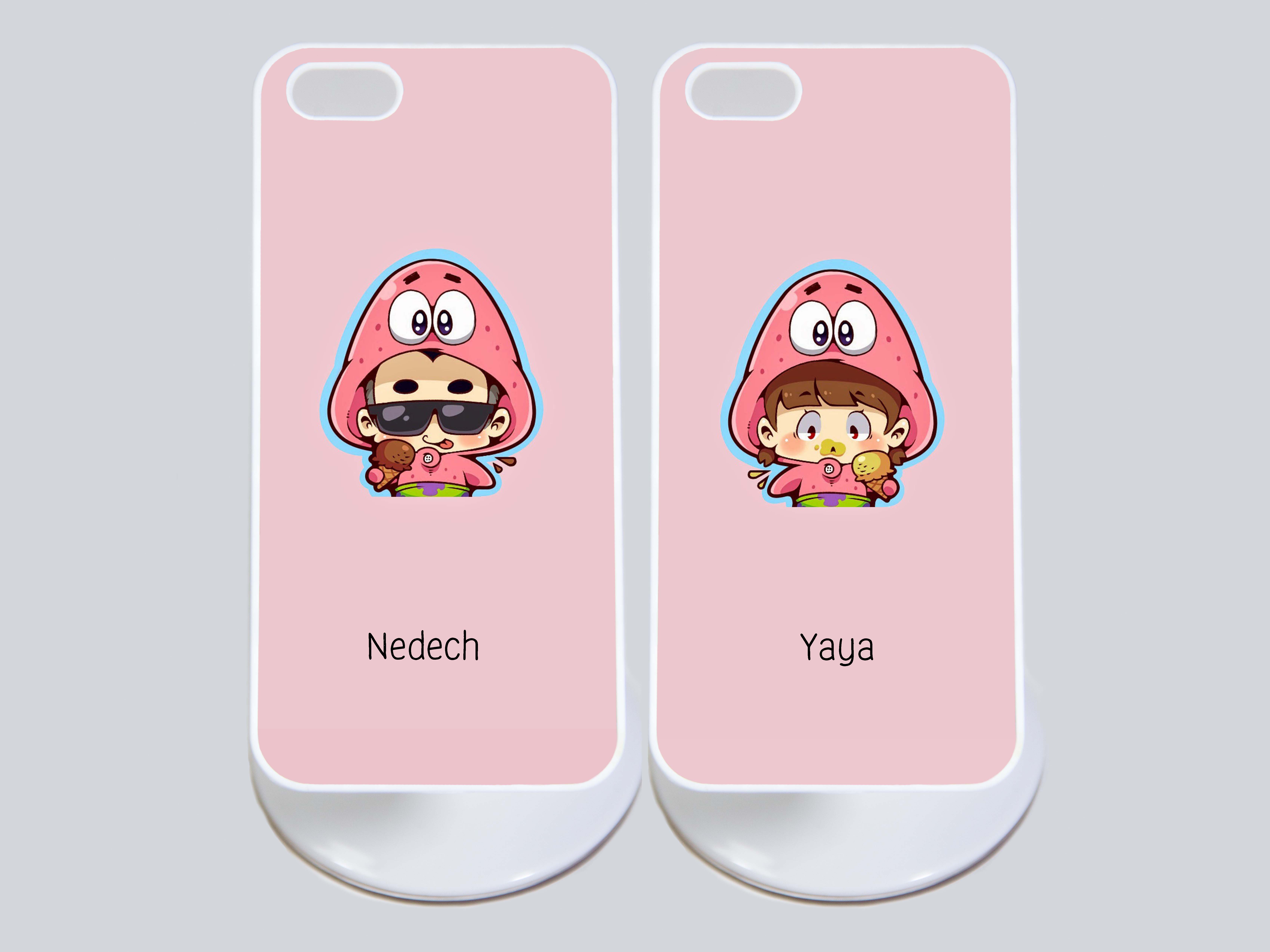 เคสคู่ ลายการ์ตูน
