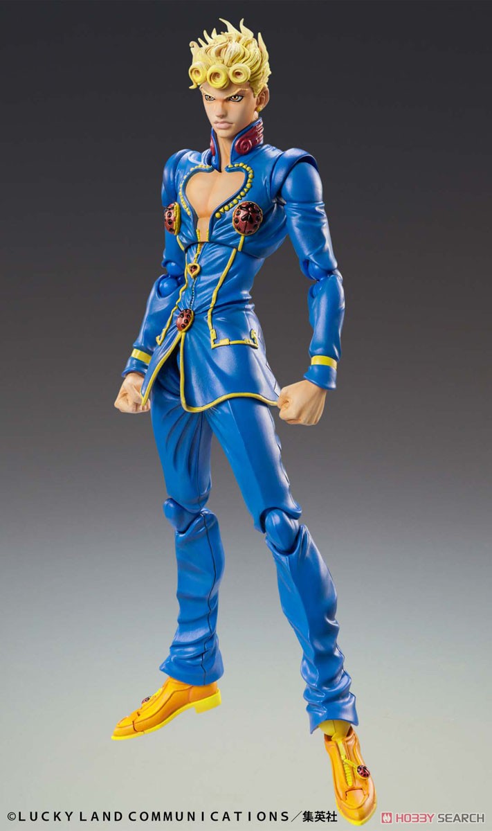 Super Figure Action JoJo`s Bizarre Adventure Part 5 [Giorno Giovanna Second] (PVC Figure)