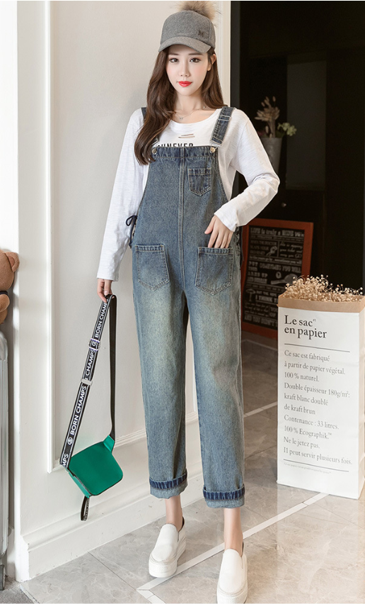 ชุดคลุมท้อง ยีนส์คนท้อง Denim