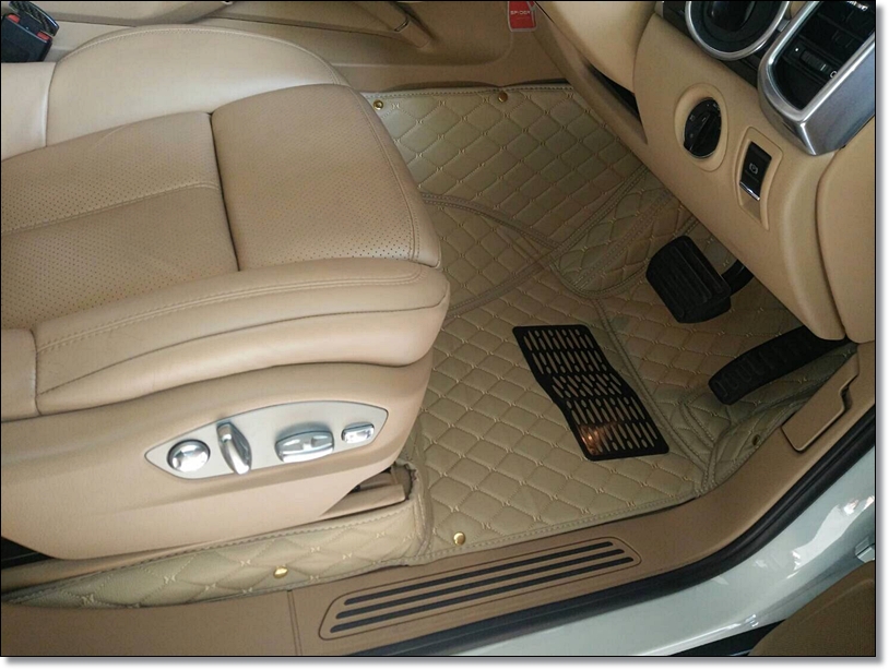 พรมปูพื้นรถยนต์6D CHEVROLET CRUZE เข้ารูป เต็มคัน (รวม 3 ชิ้น)