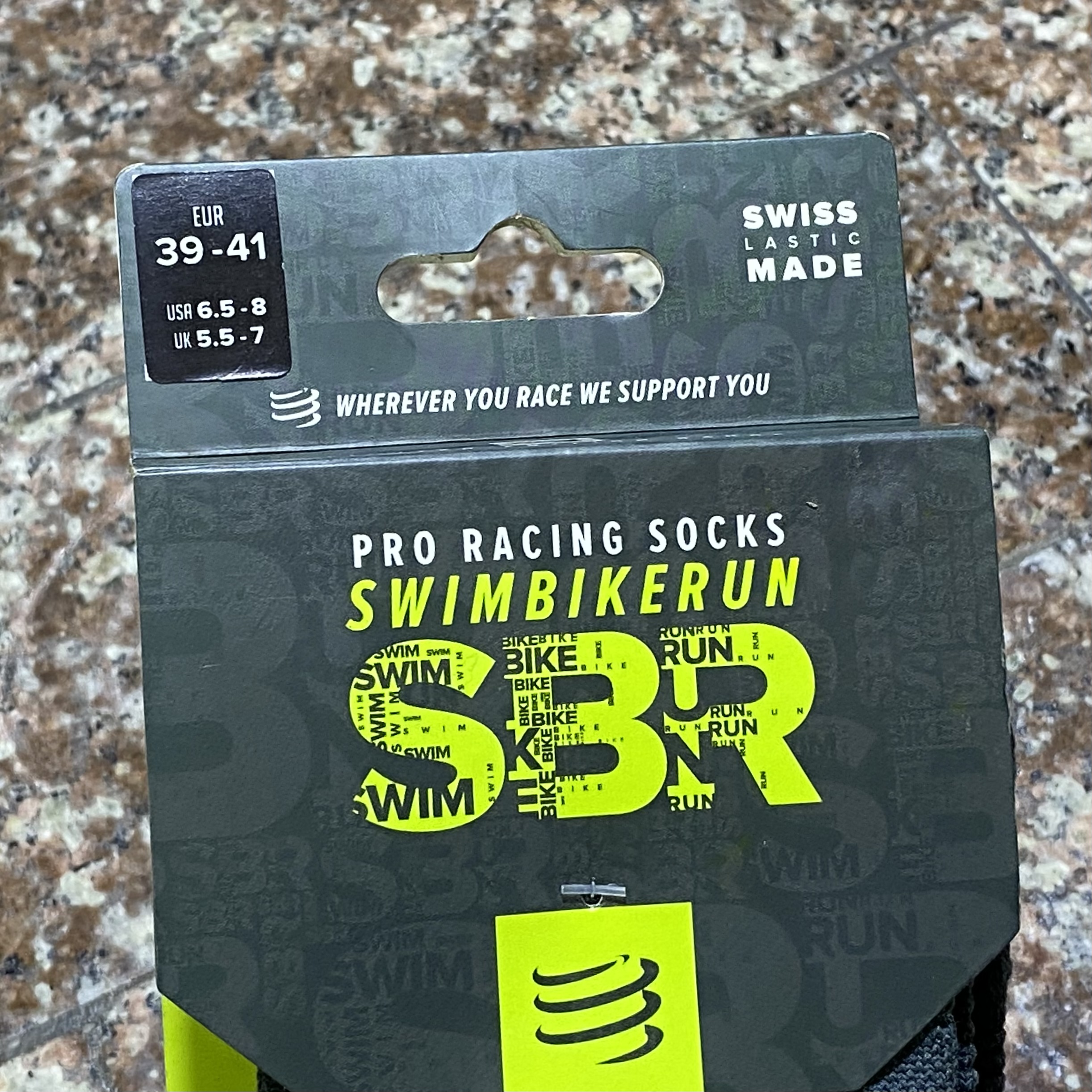 ถุงเท้าวิ่ง Compressport ‘SBR’ Running Socks (T1,T4)