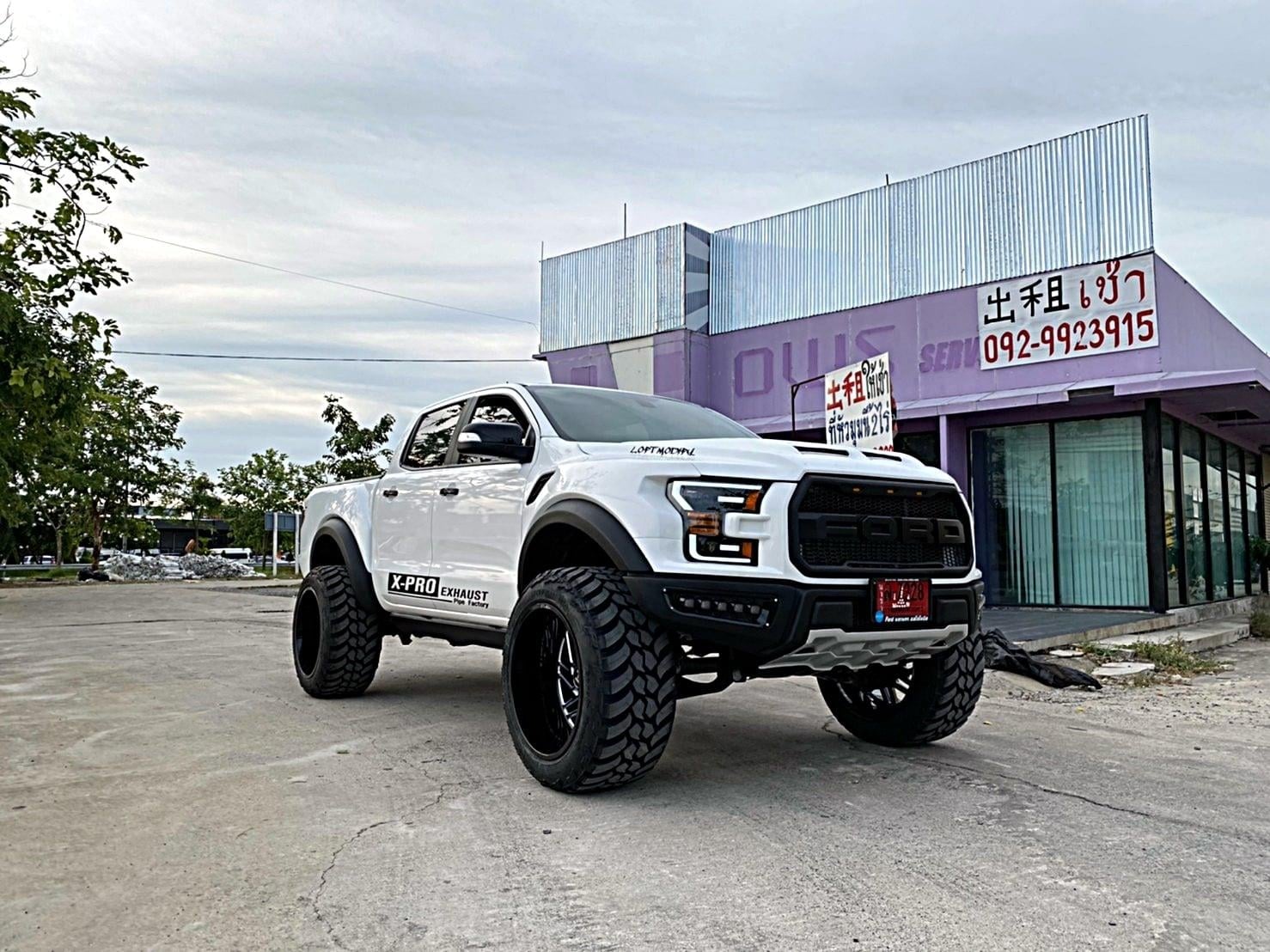 FORD RANGER แปลงหน้า F150 จัดทรงเมกา