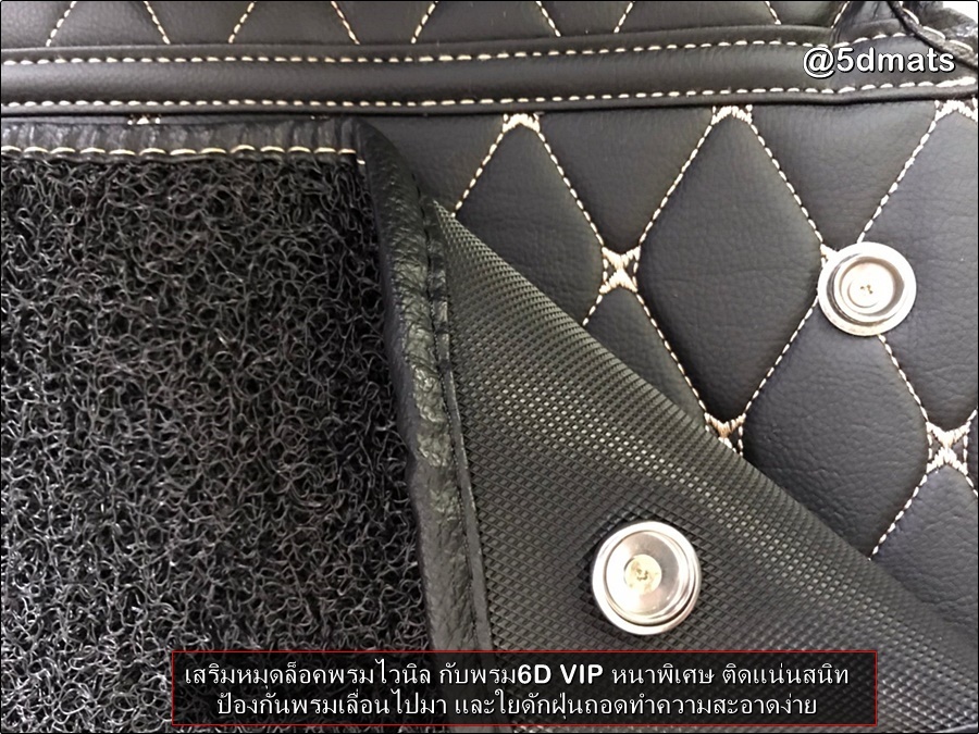 พรมปูพื้นรถยนต์ 7D HONDA JAZZ GE 2008-13 พรม7D QJ VIP เสริมใยดักฝุ่น หนาพิเศษ รวมแผ่นท้าย ปิดเบาะ เต็มคัน