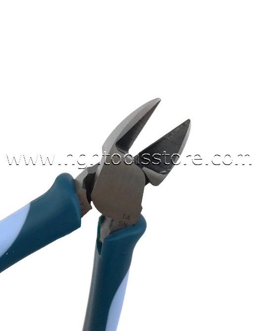 คีมปากเฉียง เพาเวอร์ ขนาด 6-1/2" ยี่ห้อ TSUNODA ญี่ปุ่น