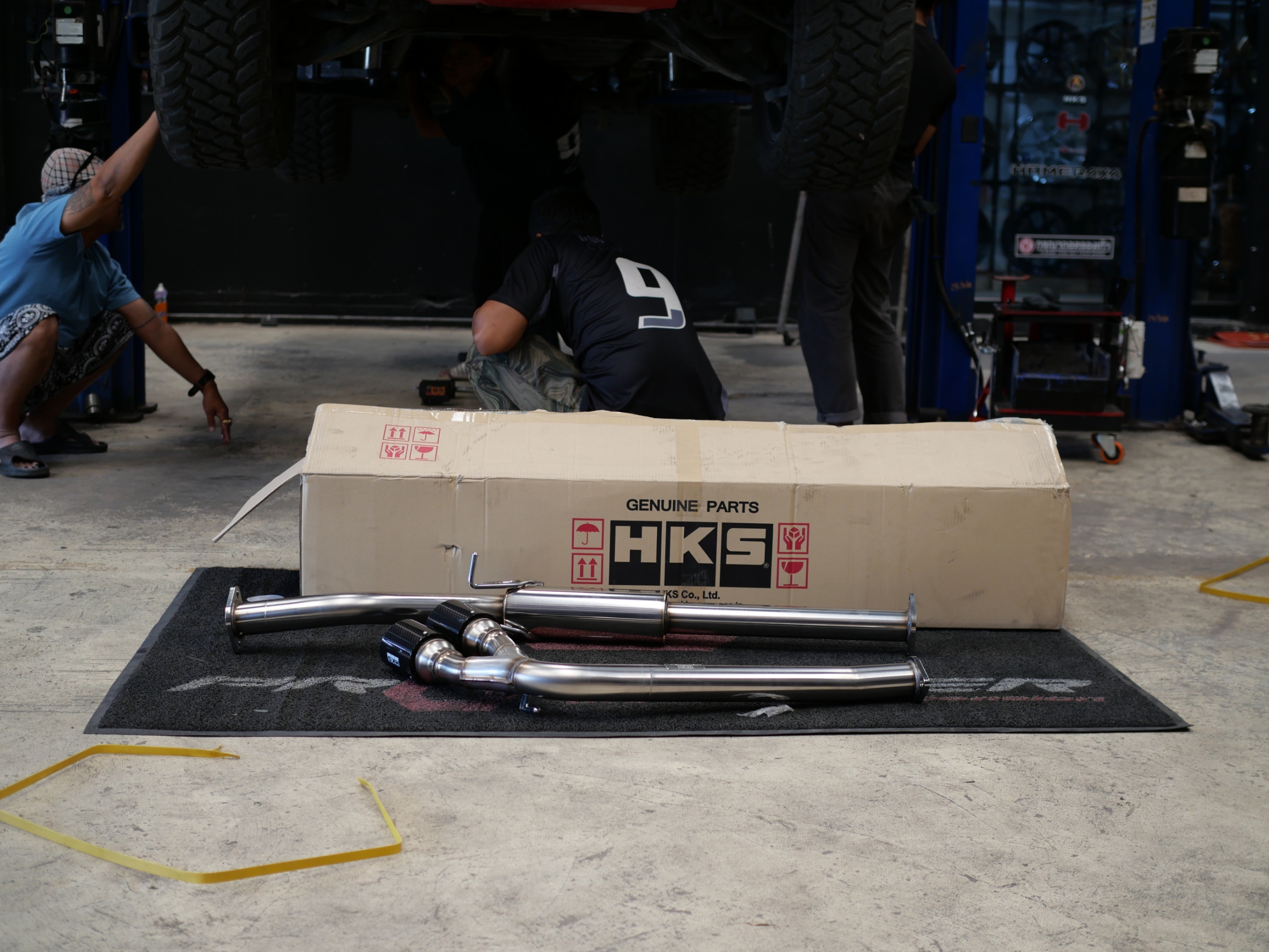 ท่อ HKS Ford Ranger ตัวเก่า ตรงรุ่นไม่ต้องตัดแปลง ราคาถูกที่สุดที่ STEP9 .