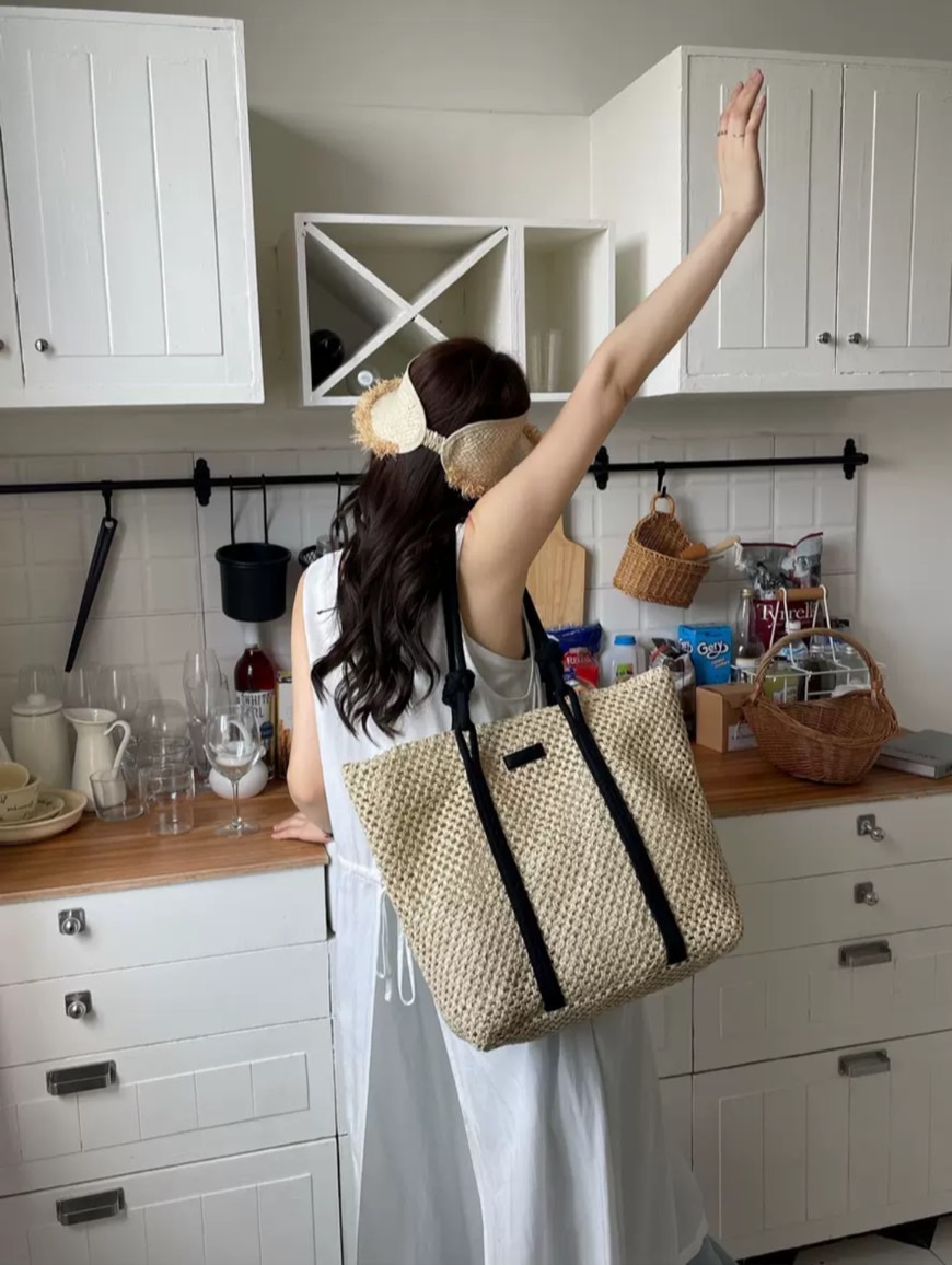 กระเป๋าสาน กระเป๋าสะพายข้าง กระเป๋ามินิมอล 🤎