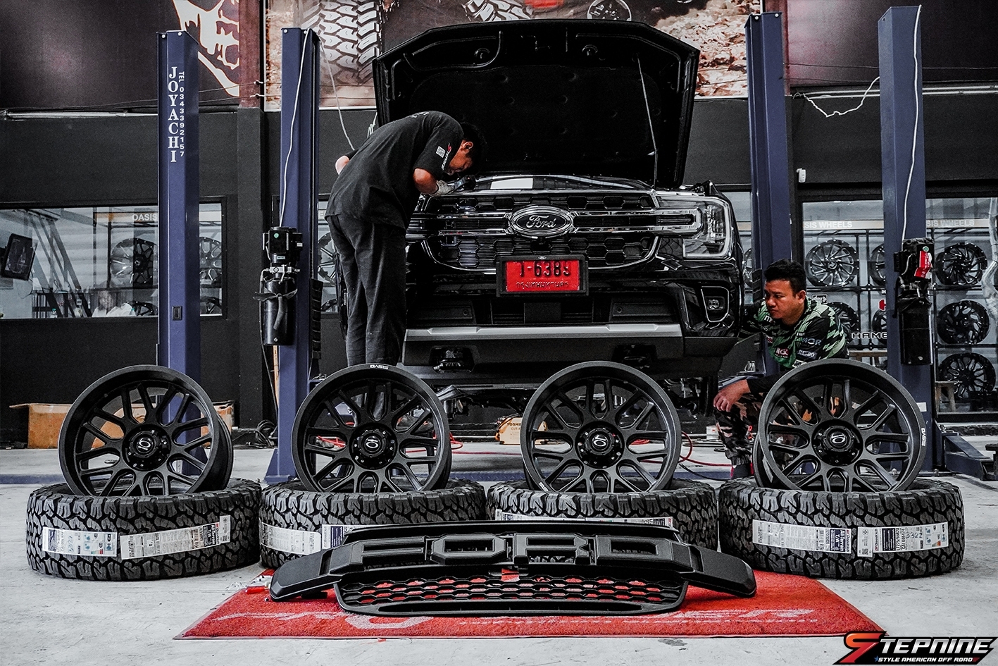 FORD EVEREST NEXTGEN คันนี้ไม่ยก ช่วงล่างเดิม แต่หล่อที่ STEP9