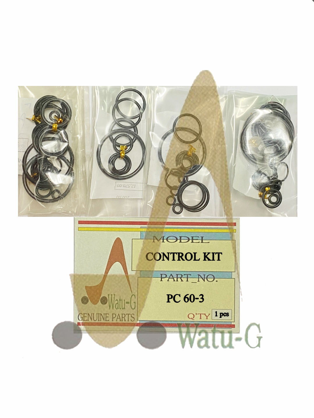 ชุดซ่อมโอริงคอนโทรล PC 60-3