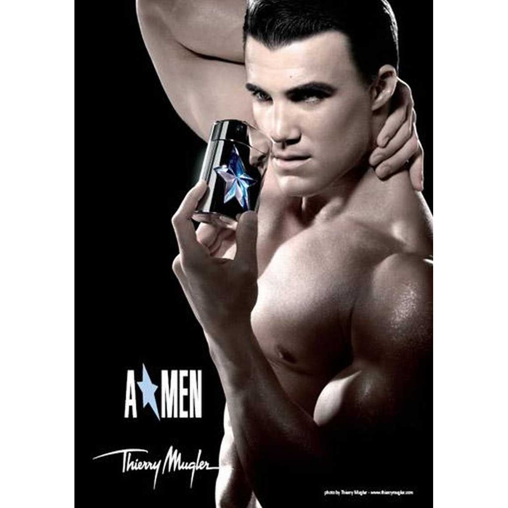 น้ำหอมแท้ THIERRY MUGLER A MEN REFILL FOR MEN EAU DE TOILETTE SPRAY 100 ML TESTER BOX ของใหม่ กล่องเทสเตอร์