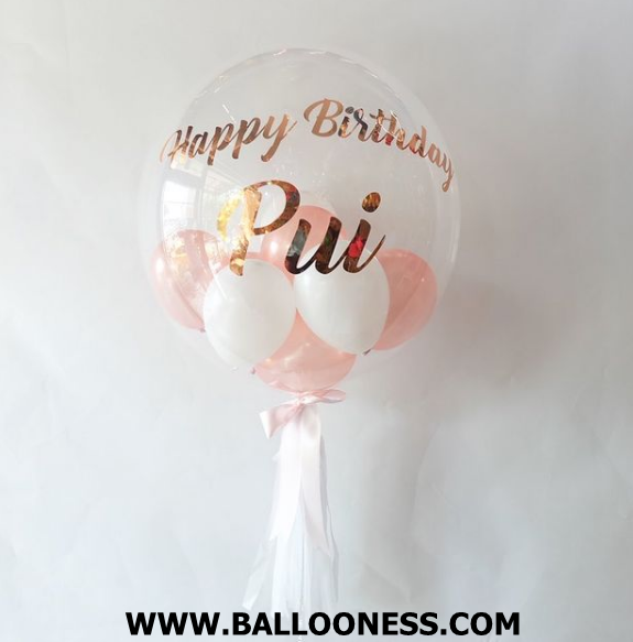 เซทลูกโป่งบับเบิ้ล ขนาด24นิ้ว / Set Bubble Balloon 24"